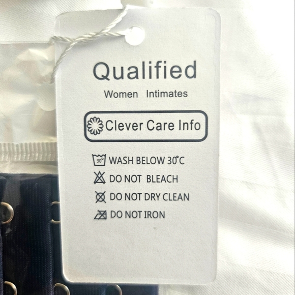 Fall Sweet Lace Padded Underwire Push Up Bra In Navy Blue, Size 36C - Picture 8 of 8